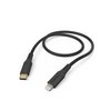 Hama Flexible, USB-C - Lightning, 1,5m, silikon, juoda