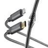 Hama Metal USB-C - žaibo metalo 1,5 m antracitas