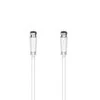 Hama antenos kabelis 90DB F kištukas - F kištukas 1,5 m