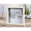 Nuotraukų rėmelis Hama Scala 3D baltas 23x23 portretinis medinis paspartas 59777