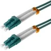 helos LWL Patchkabel OM3 Duplex 3,0mm LC-LC 50/125µm aqua 10m LSZH