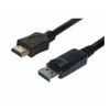 Maximum S-conn Anschlusskabel, DisplayPort Stecker/HDMI Stecker, BASIC,10,0m, juodas