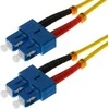 helos LWL Patchkabel OS2 Duplex 3,0mm SC-SC 9/125µm gelb 2m LSZH