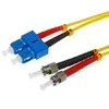helos LWL Patchkabel OS2 Duplex 3,0mm SC-ST 9/125µm gelb 7,5m LSZH