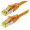 helos Patchkabel Cat 6a S/FTP RJ45 gelb 0,25m AWG26/7 LSZH GHMT