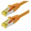 helos Patchkabel Cat 6a S/FTP RJ45 gelb 0,25m AWG26/7 LSZH GHMT
