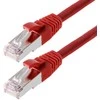 Verschiedene helos Patchkabel Cat 5e SF/UTP RJ45 raudona 0,5m AWG26