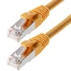 helos Patchkabel Cat 5e SF/UTP RJ45 gelb 7,5m AWG26