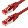 Helos CAT6 S/FTP (PIMF), 0,25 m, 0,25 m, Cat6, SF/UTP (S-FTP), RJ-45, RJ-45, raudonas