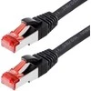 helos Patchkabel Cat 6 S/FTP RJ45 juodas 10m AWG27/7 LSZH GHMT