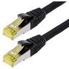 Helos patch cable S/FTP Cat 6a juodas 0,5m