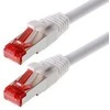 Helos pataisomasis kabelis S/FTP Cat 6 baltas 30,0m