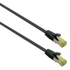 helos Patchkabel Cat 6a Superflex S/FTP RJ45 juodas 7,5m AWG27/7 GHMT