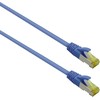 helos Patchkabel Cat 6a Superflex S/FTP RJ45 blau 3m AWG27/7 GHMT