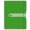 Herlitz užrašų knygelė A4/80K, kvadratinė, žalia (0011293099)