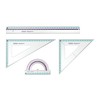 Herlitz Geometrinis rinkinys 4 dalys