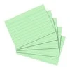 Herlitz Herlitz Karteikarte A5 liniert grün 100er Packung