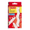 Herlitz Chalk square balta 12 vnt (214018)