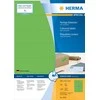 Herma Spalvotos etiketės A4, 105 x 42.3 mm, žalios, tvirtos rankenos - 4559