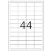 Herma HERMA Etik. patvarus A4 baltas 48,3x25,4 mm infest 440 St.