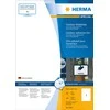 HERMA 9501 lipni etiketė Balta Stačiakampis Ilgalaikis 50 vnt