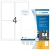Herma Aliejus atsparus folijos etiketė A4, 99.1 x 139 mm, balta, labai stiprus rankena, tempama - 9539
