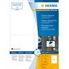 Herma Aliejus atsparus folijos etiketė A4, 99.1 x 139 mm, balta, labai stiprus rankena, tempama - 9539