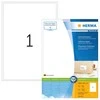 Herma Premium etiketės 4252, A4, adresas, balta, 199.6 x 289.1 mm, matinis popierius, 100 vnt, suapvalinti kampai (4252)