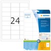 HERMA Adressetiketten Premium A4 baltas 63,5 x 33,9 mm 600St.