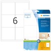HERMA Adressetiketten Premium A4 baltas 99,1 x 93,1 mm 150St.