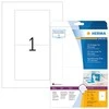 Herma Kartono dėžutė 5033, A4, skirta CD ir DVD pakuotėms, balta, be glue-, 121 x 242 mm, dėklas, 25 vnt. (5033)