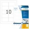 Herma Labels InkPrint 8840, A4, 83,8 x 50,8 mm, baltas matinis popierius, 250 vnt, suapvalinti kampai (8840)
