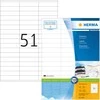 Herma Premium etiketės A4, baltas, matinis popierius, 5100 vnt (4459)