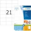 Herma Premium etiketės A4, baltas, popierius, 210 vnt (8634)