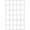 Herma Lipnios etiketės 19x27 mm (10608)