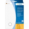 Herma etykiety, apvalus, papier balta, 8mm, 5632 vnt (2210)