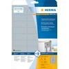 HERMA 4222 lipni etiketė Sidabras Suapvalintas stačiakampis Ilgalaikis 675 vnt