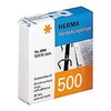 Herma lipnios etiketės 500x, permatomos - 5898