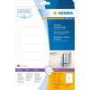 HERMA Spine insert labels A4 190x30 mm baltas cardboard perforated non-adhesive 225 pcs. - Baltas - Non-adhesive spausdintuvas label - A4 - Cardboard - lazerinis/Inkjet - Rectangle