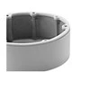 HIKVISION DS-1280ZJ-DM18 jungiamoji dėžutė 101mm skirta DS-2CD21xx baltas