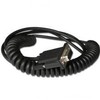 HONEYWELL CBL-020-300-C00-01 IND RS232 5V SIGNL BLK DB9 FEMM 3M COILED 5V EXTERNAL POWER - (Barcode POS &amp; Warehousing > Barcode Device Accessories)