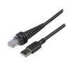 HONEYWELL CBL-503-300-S00 - Juoda - 3 m - USB A - LAN - Kištukas / Kištukas - Nikuotas