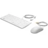Hewlett Packard (HP) HP Healthcare su laidu Pelė Klaviatūra Combo - IP65 rated (dust proof, water resistant), sanitizable - Baltas - US ENG