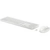 HP 650 Wireless Pelė Klaviatūra Combo - Baltas - US ENG