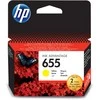 Hewlett Packard (HP) HP Nr.655 (CZ112AE), geltona kasetė