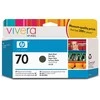 Hewlett Packard (HP) HP Nr.70 Rašalo krepšelis. Pilkas su Vivera rašalu (130 ml)