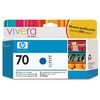 Hewlett Packard (HP) HP no.70 Ink Cart. Mėlyna su Vivera rašalu (130ml)