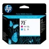 Hewlett Packard (HP) HP 72 Magenta/Cyan spausdinimo galvutė, skirta HP Designjet T1100, T770