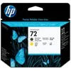 Hewlett Packard (HP) HP 72 Matte Juodas/Geltona Printhead, for HP Designjet T1100, T770
