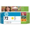 Hewlett Packard (HP) HP no.72 Ink Cart. Geltona su Vivera rašalu (130 ml)